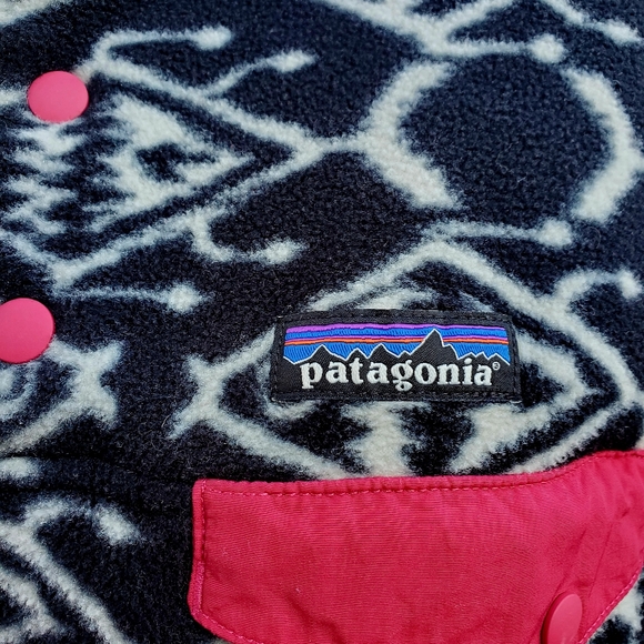 Patagonia Synchilla Snap T, Fish Ikat Pullover - Picture 5 of 6